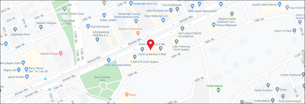 Google Haritalarda açmak için tıklayın